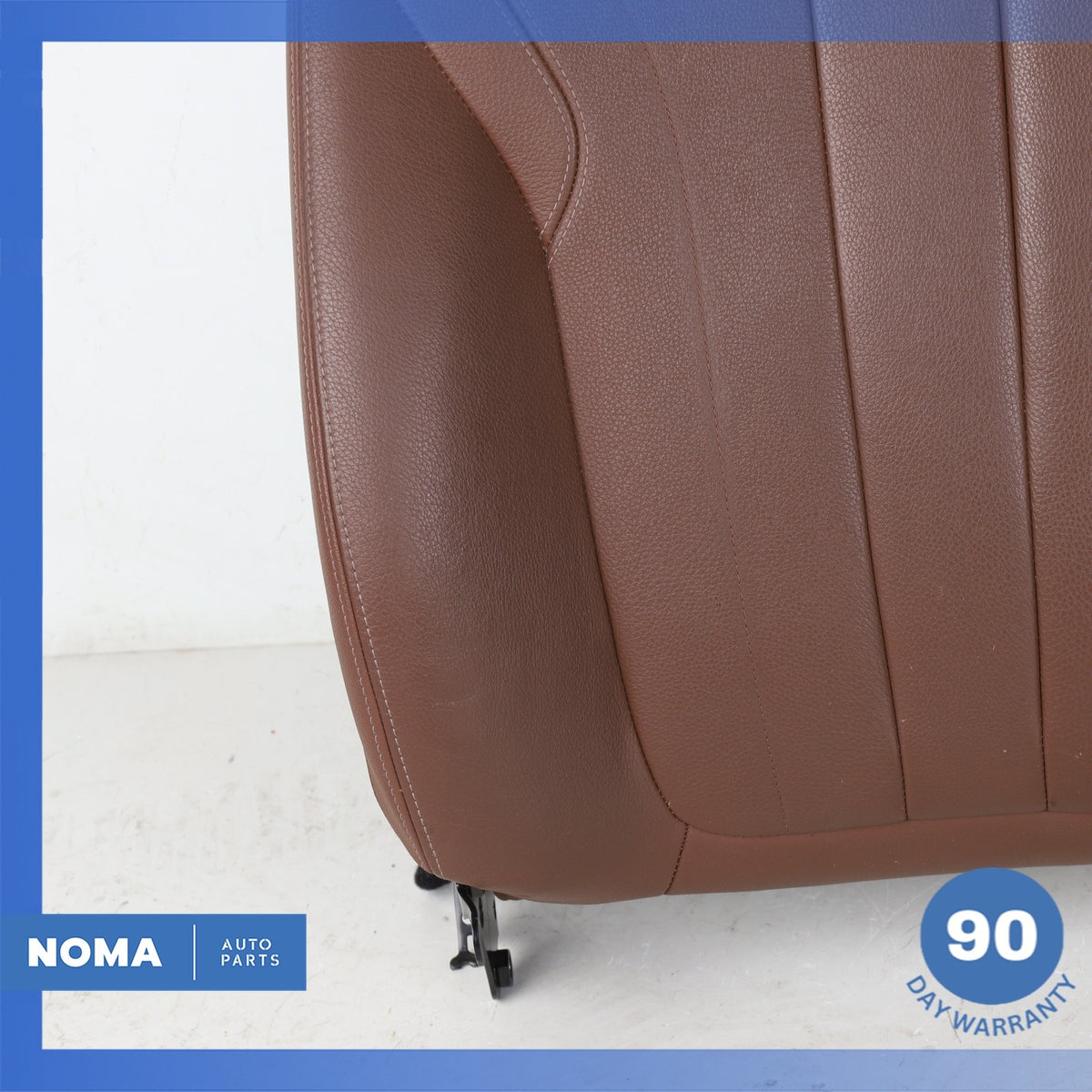 14-19 BMW F15 X5 X6 Front Right Side Top Upper Seat Cushion Brown OEM - photo 7