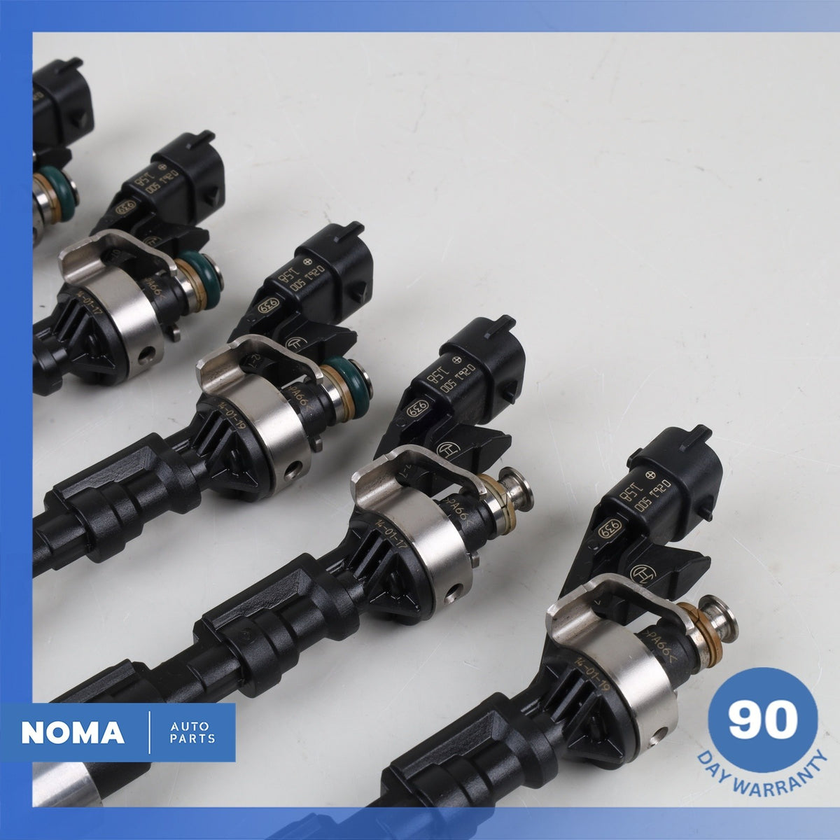 13-21 Jaguar X260 XF XJ F-Pace RR L494 3.0 AJ126S Fuel Injector Set OEM - photo 5