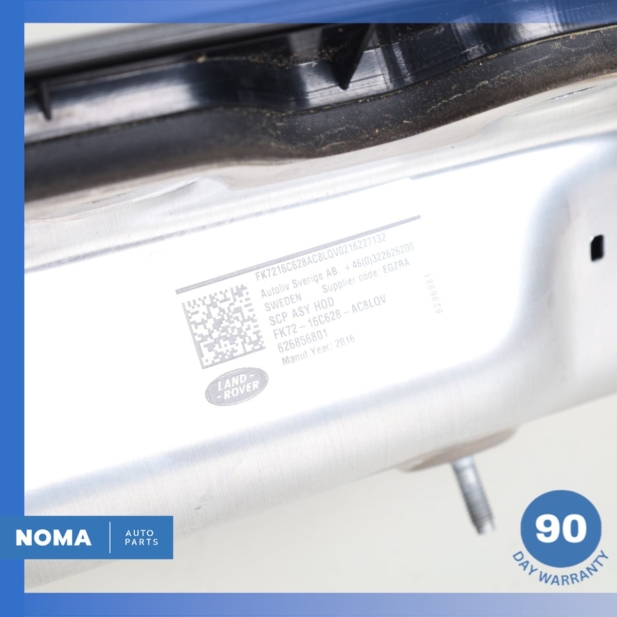 15-19 Land Rover Disvovery Sport L550 Hood Vent Panel Molding FK7216C628AC OEM - photo 10