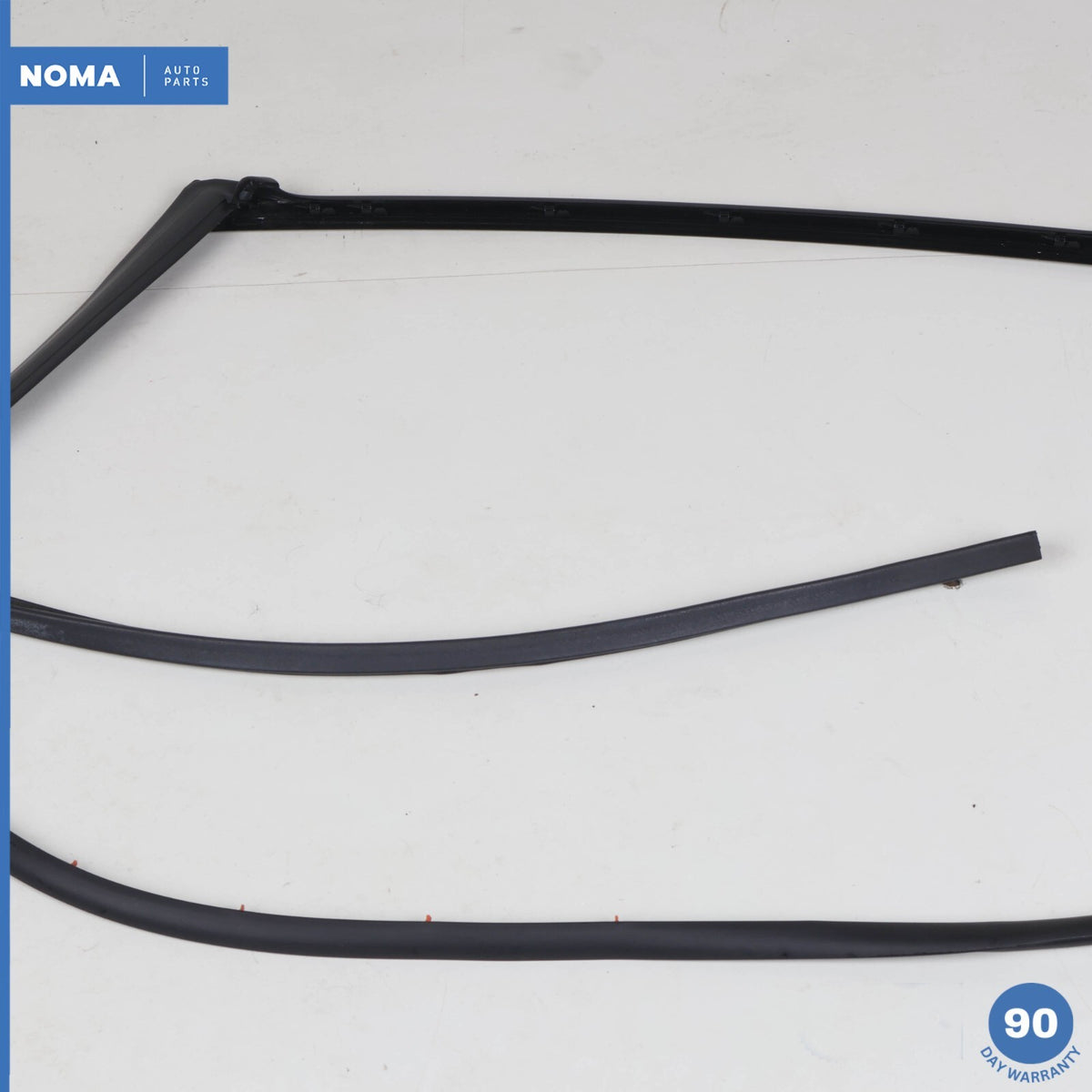 16-23 Jaguar X260 XF Sedan Rear Right Passenger Door Window Molding w/ Seal OEM - photo 11