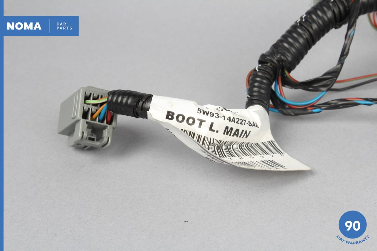 08-09 Jaguar XJ8 X350 X358 Rear Left Trunk Lid Wire Harness 5W9314A227SAE OEM - photo 8