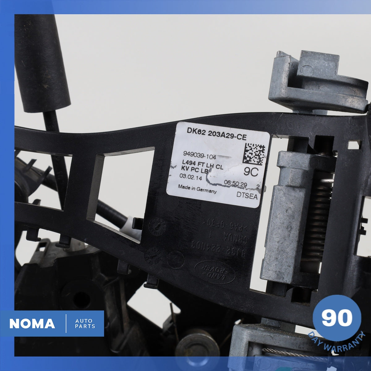 13-17 LR Range Rover Sport L494 Front Left Door Lock Actuator w/ Bracket OEM - photo 12