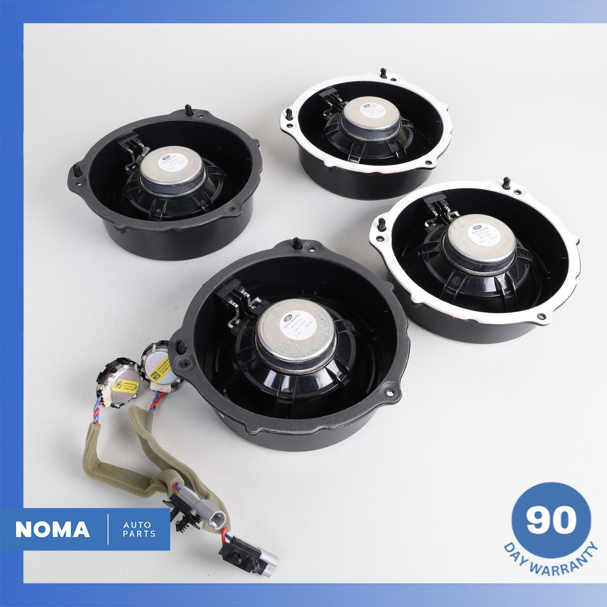 20-23 LR Range Rover Evoque L551 Front & Rear Base Audio Speaker Set OEM 58k - photo 12