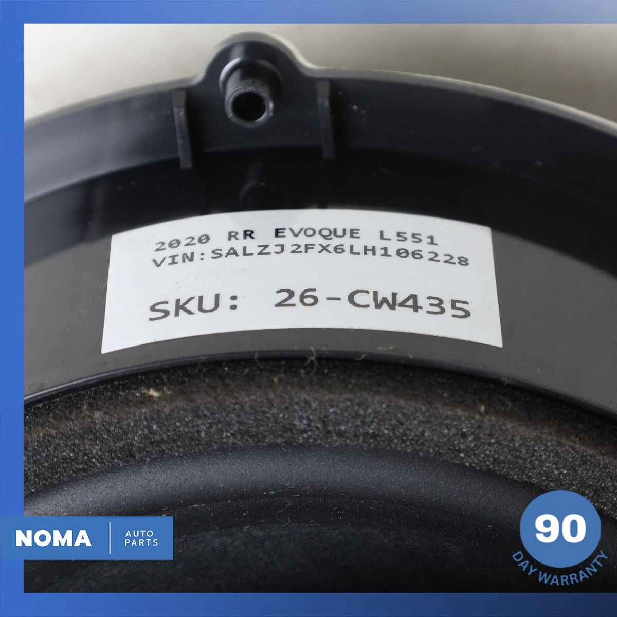 16-23 Range Rover Evoque L551 F-Pace Evoque Meridian Premium Speaker Set OEM 80k - photo 24