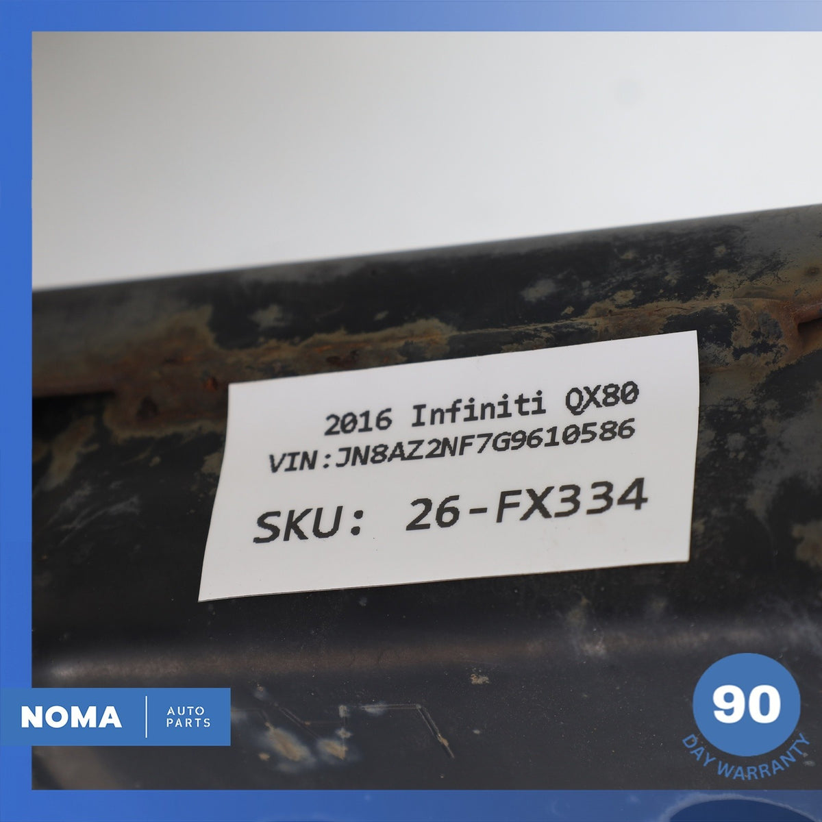 11-24 Infiniti Z62 QX80 Front Bumper Reinforcement Impact Bar 510B11LA0A OEM - photo 17