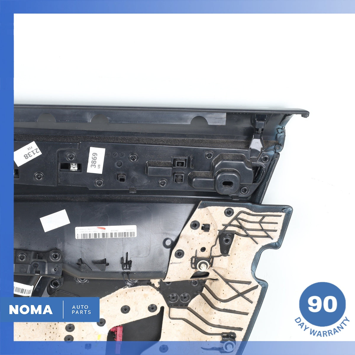 16-22 BMW G12 740i Front Left Interior Door Panel Trim Black 51417448485 OEM 76k - photo 16