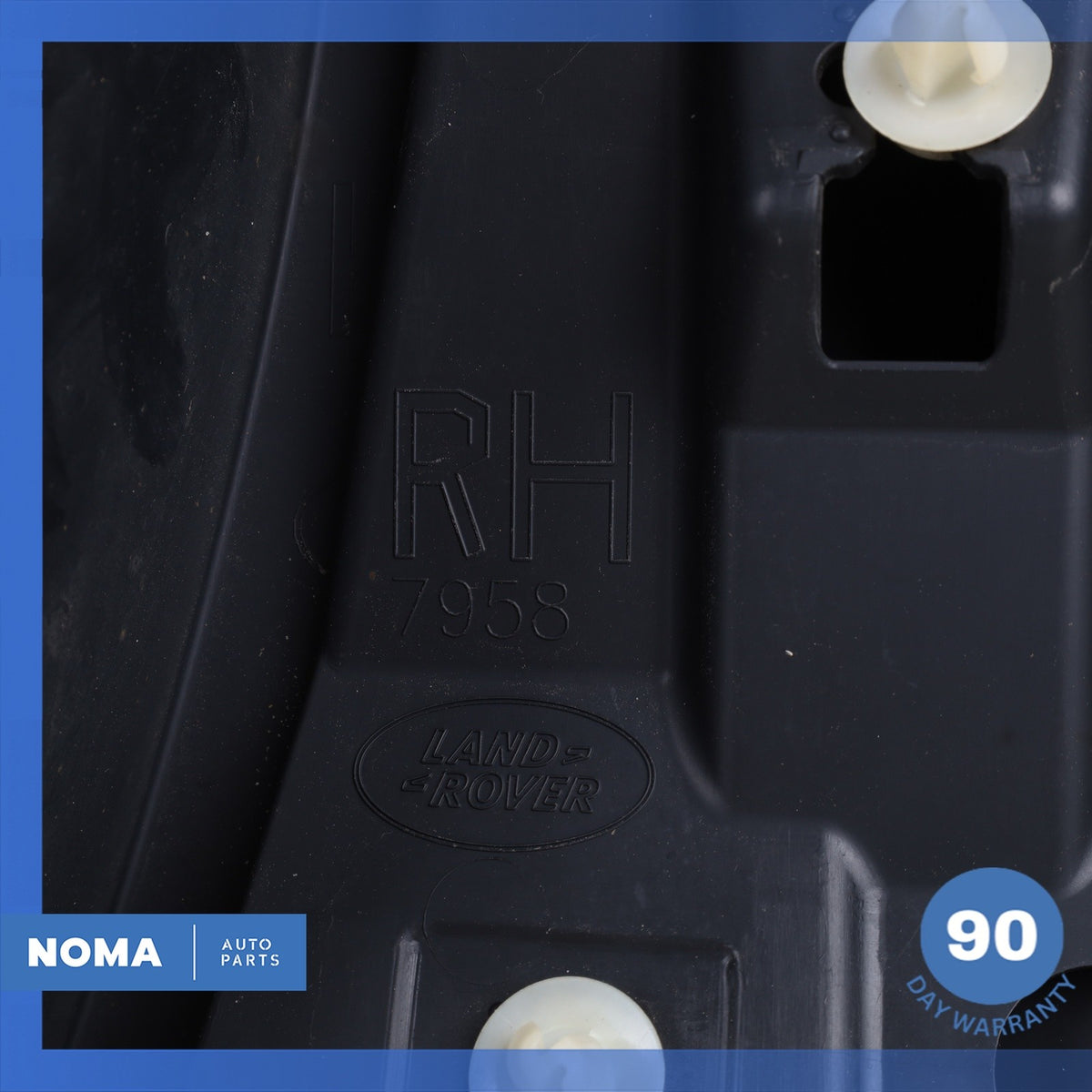 12-19 Range Rover Evoque L538 Rear Right Side Door Moulding BJ32274A48AB OEM - photo 10