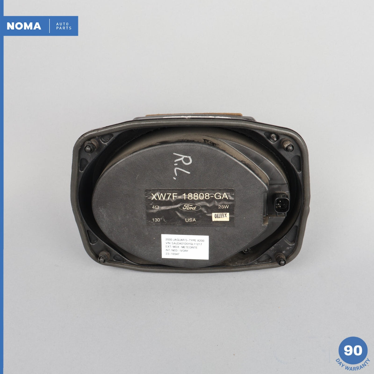 00-02 Jaguar S-Type X200 Rear Left Side Radio Audio Sound Speaker XR811606 OEM - photo 6
