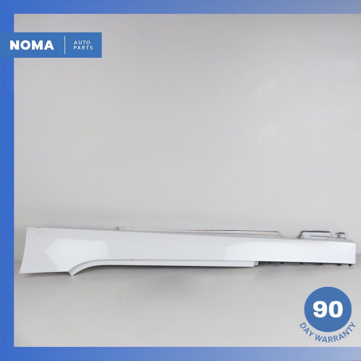09-16 BMW E89 Z4 Base Left Driver Side Rocker Panel Side Skirt White OEM - photo 1