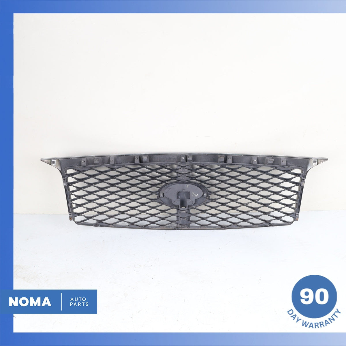 15-17 Infiniti Z62 QX80 Radiator Grille Grill Mesh Chrome 623105ZA0A OEM - photo 11