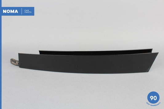 00-02 Jaguar S-Type X200 Front Right Side Outer Door B-Pillar Molding Black OEM - photo 1