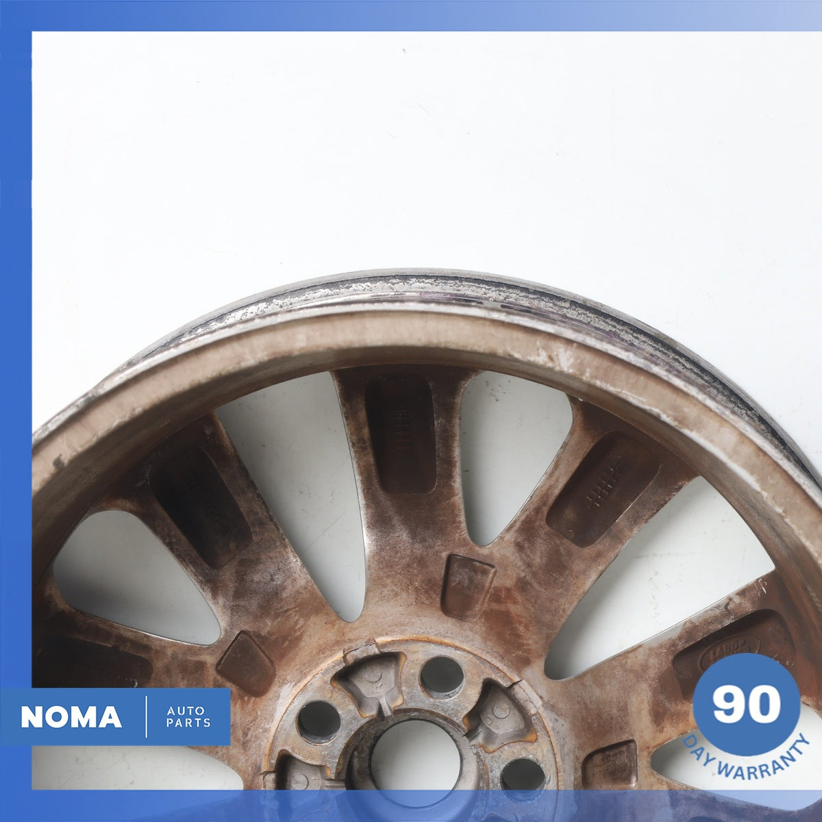 13-22 Land Rover Range Rover L405 Aeroviper 8.5 x R20 20" Wheel Rim Silver OEM - photo 9
