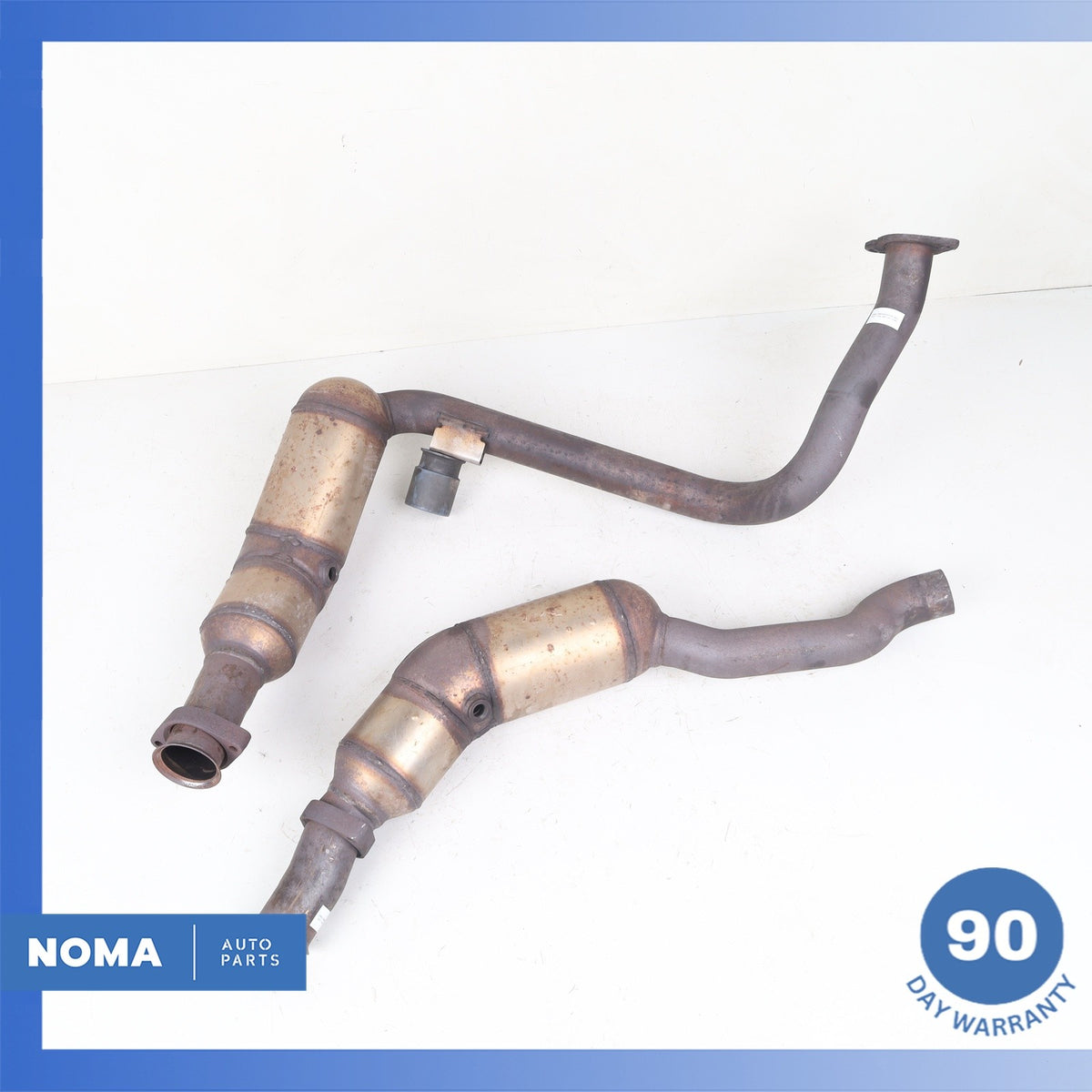 10-13 Range Rover L319 L320 5.0L Exhaust Downpipe Right & Left Set OEM - photo 4