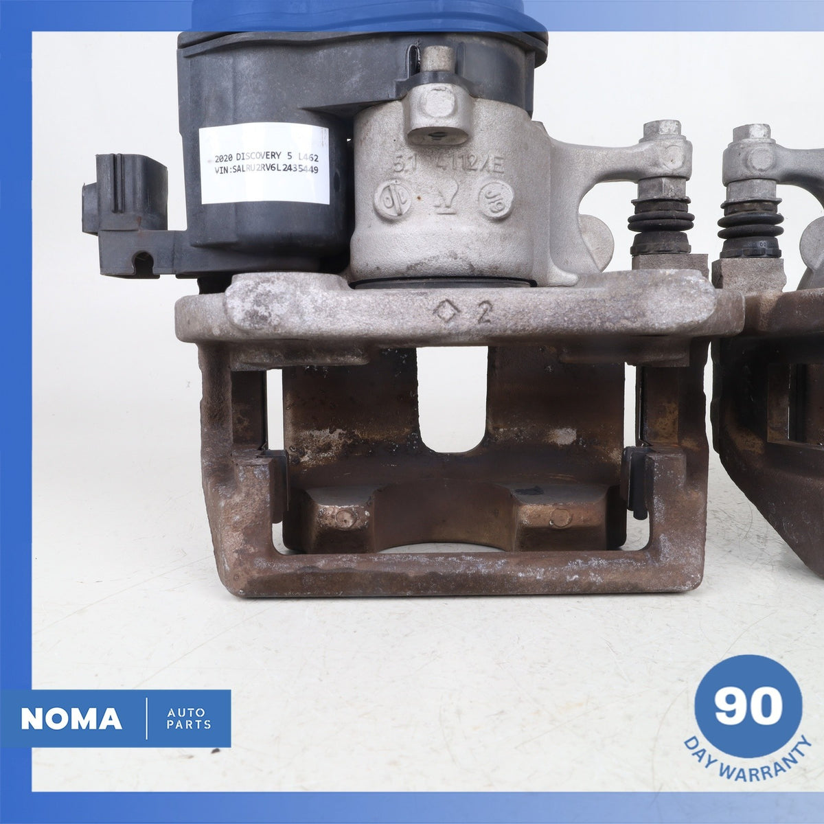 18-25 LR Discovery 5 L462 L405 L494 Rear Left & Right Brake Caliper Set OEM - photo 12