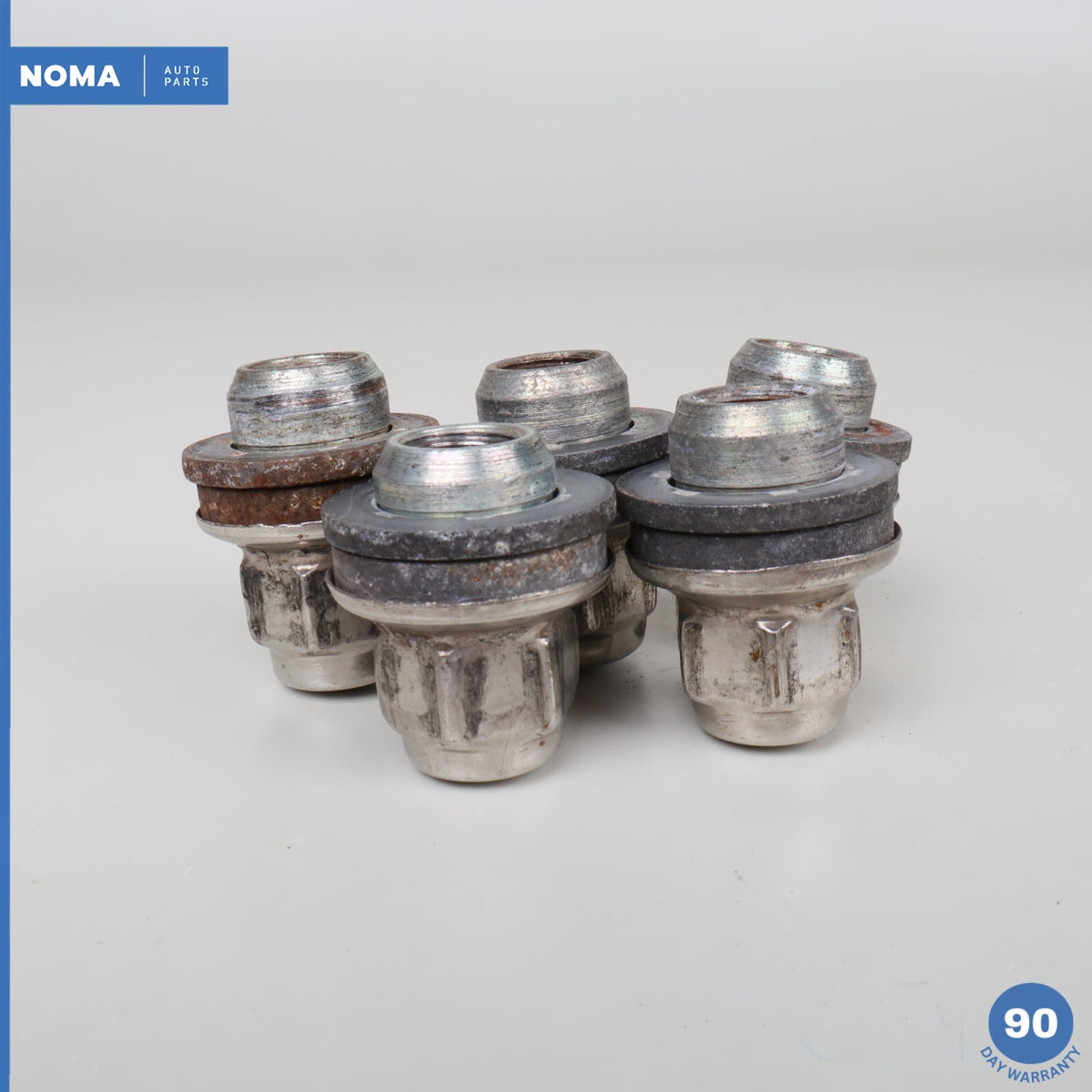 00-08 Jaguar S-Type X200 X202 X204 Wheel Lug Nuts Bolts Set of 5 1X431012AA OEM - photo 8