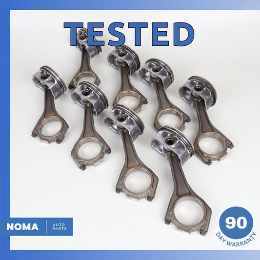 10-23 Range Rover L405 L494 5.0L S/C Engine Piston Connecting Rod Set of 8 OEM - photo 1