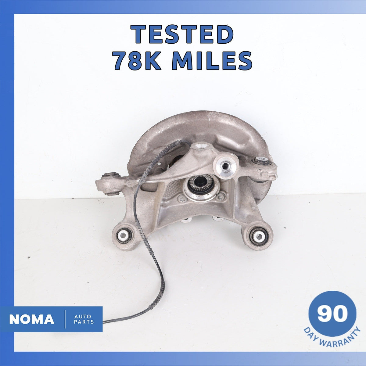 14-21 BMW i3 I01 Hybrid Rear Right Passenger Side Spindle Knuckle Hub OEM 78k - photo 1