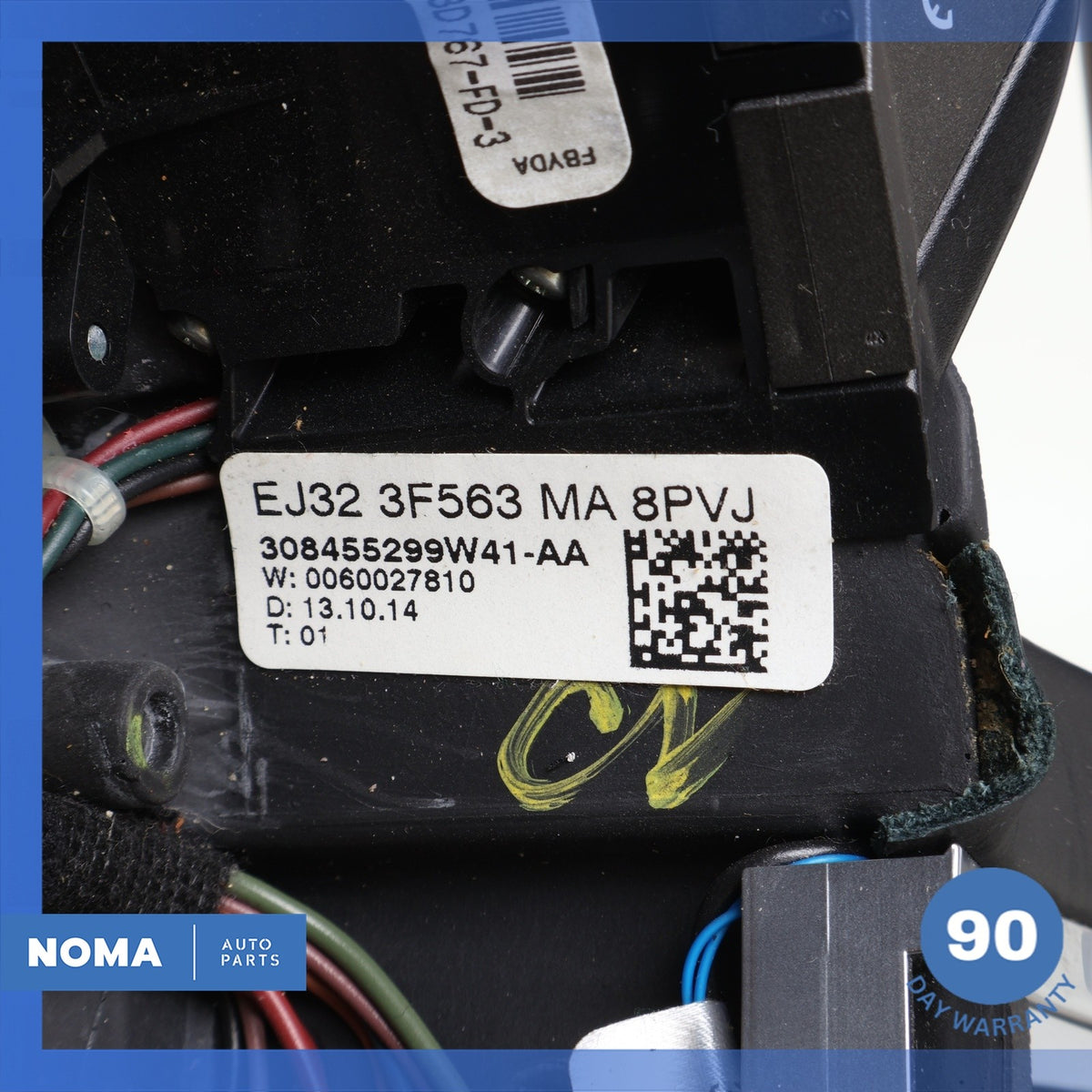 12-19 Land Rover Range Rover Evoque L538 Steering Wheel Black BJ3213D767DD OEM - photo 16