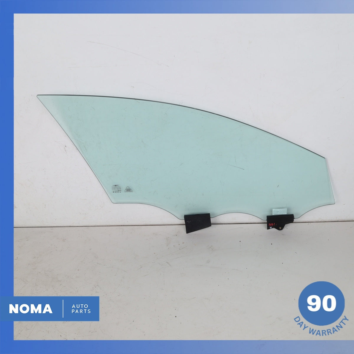 17-20 Hyundai DH G80 Genesis Front Left Driver Door Glass Window 82420-B1011 OEM - photo 9