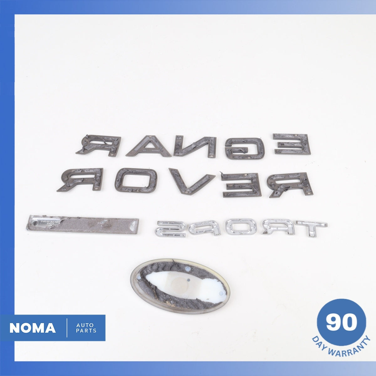 18-22 Range Rover Sport L494 Supercharged Trunk Boot Logo Badge Emblem Set OEM - photo 9