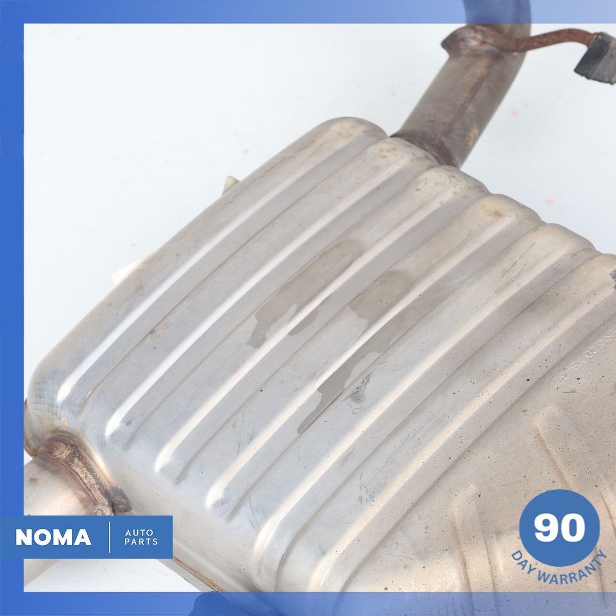 17-20 Jaguar X760 XE 2.0 Rear Left Driver Side Exhaust Silencer Muffler OEM 50k - photo 7