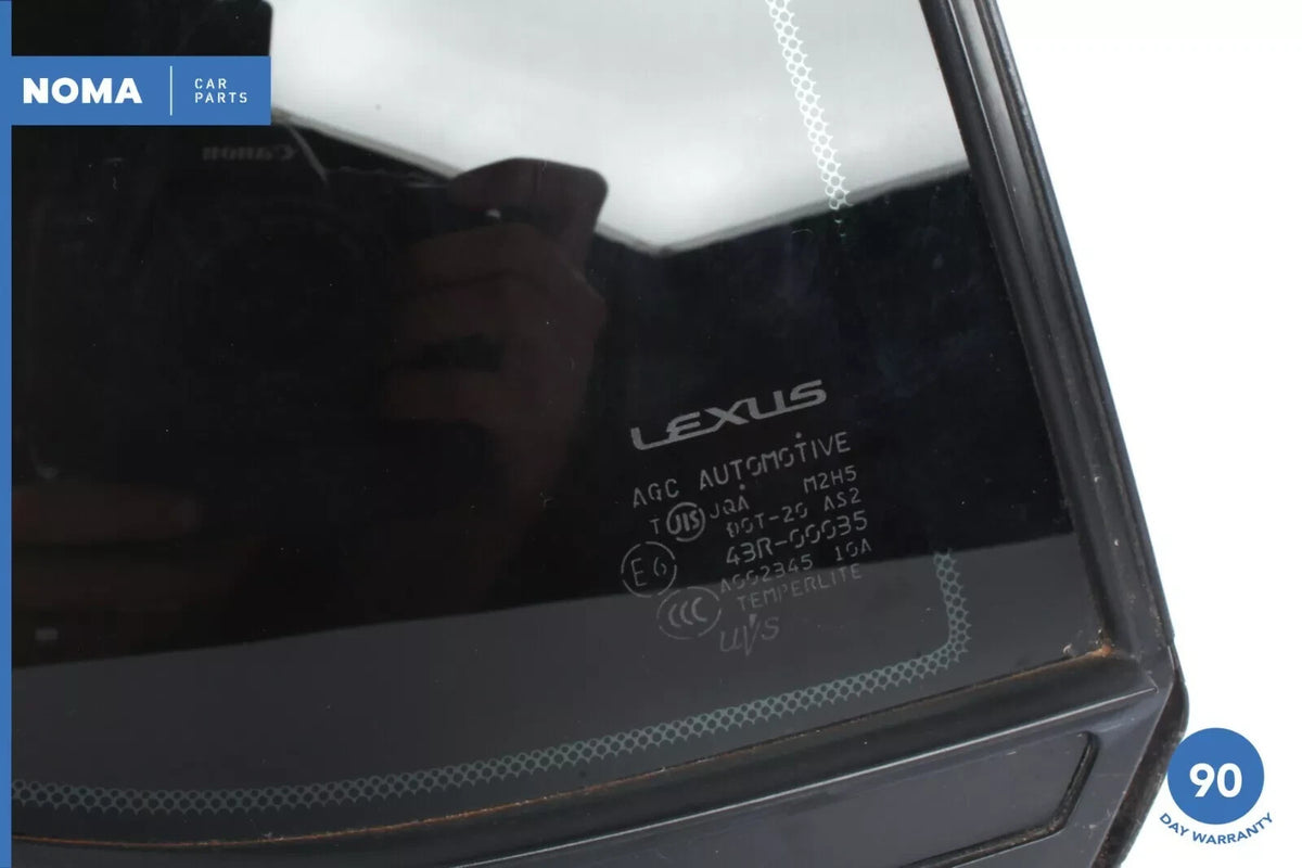 07-17 Lexus LS460 USF40 Rear Right Passenger Side Door Quarter Window Glass OEM - photo 4