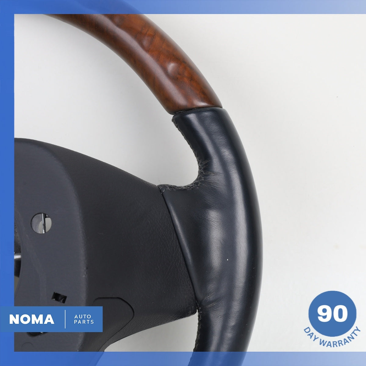 13-17 Lexus USF40 LS460 Steering Wheel Wood Trim Black 45100-50500 OEM - photo 14