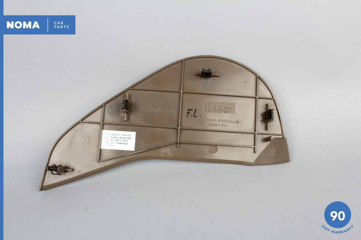 05-07 Jaguar S-Type X204 Left Driver Side Dash Dashboard End Cap Cover Trim OEM - photo 5