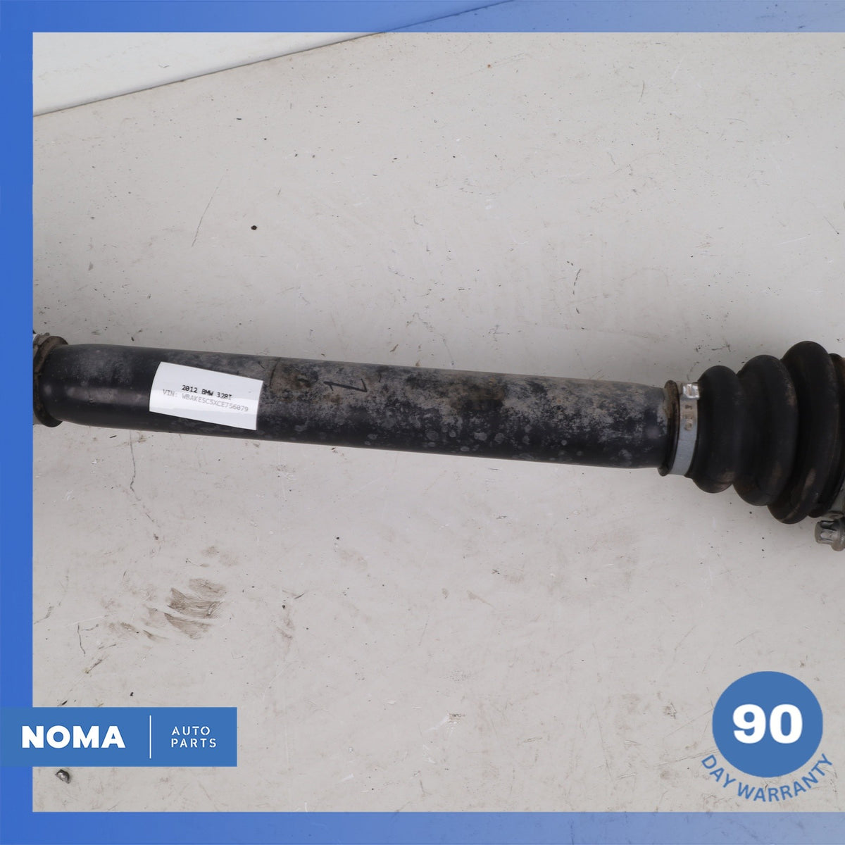 BMW E92 328i 135i Rear Left Side CV Axle Output Half Shaft 7537715 OEM 75k - photo 11