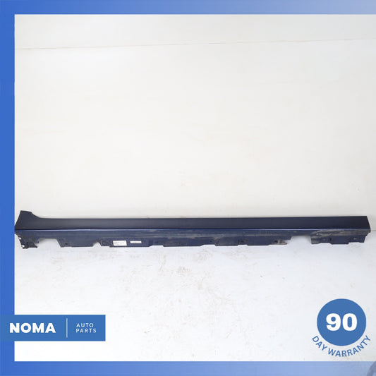 11-16 BMW F10 528i Right Side Lower Rocker Skirt Cover Panel Blue 7184774 OEM - photo 1