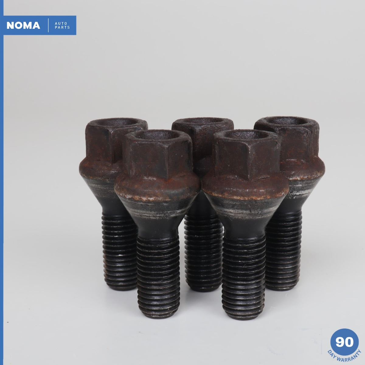 01-05 BMW 325i E46 Wheel Rim Lug Bolts Nuts Set of 5 36136781150 OEM - photo 2