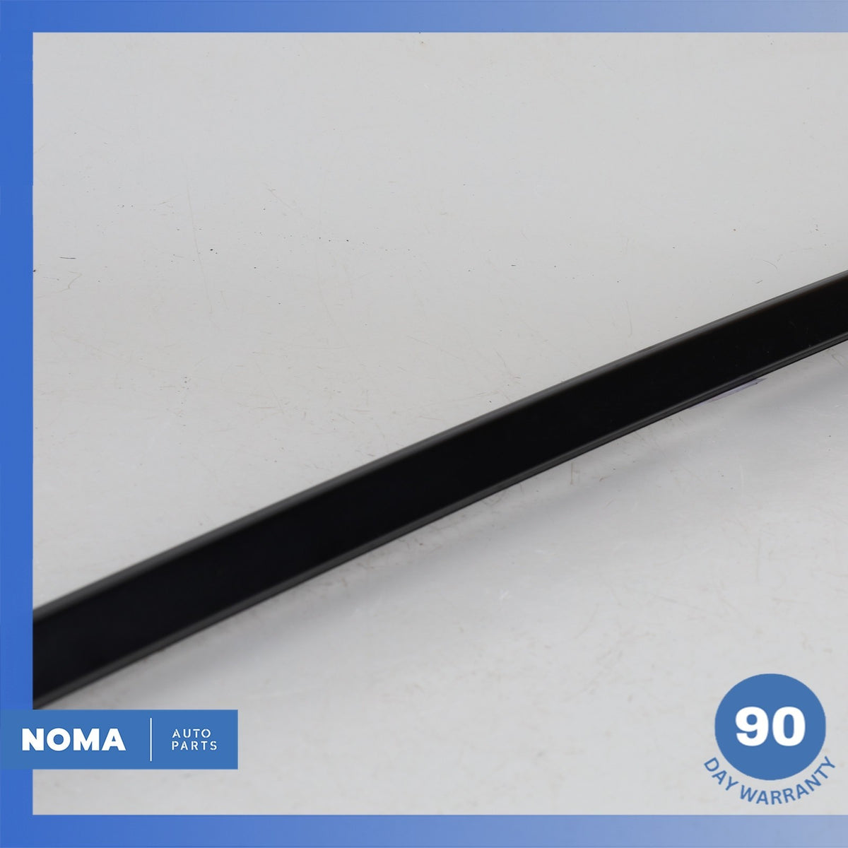 14-24 Jaguar X152 F-Type Convertible Left Door Exterior Window Molding OEM - photo 3