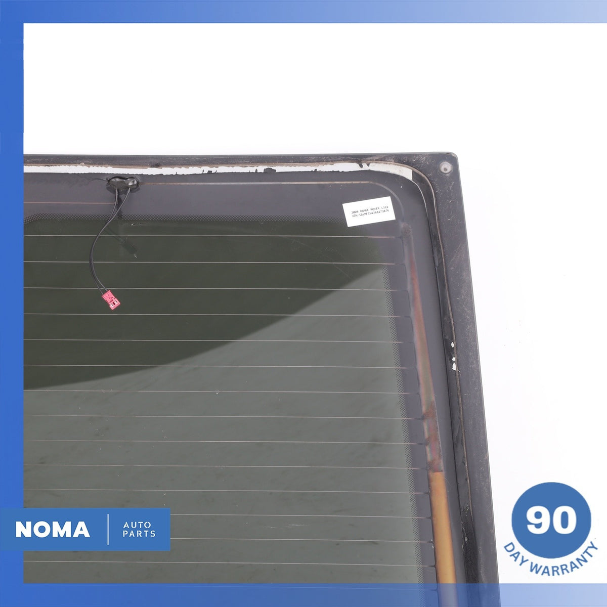 06-12 Land Rover Range Rover L322 Trunk Lid Tailgate Door Glass Window OEM - photo 10