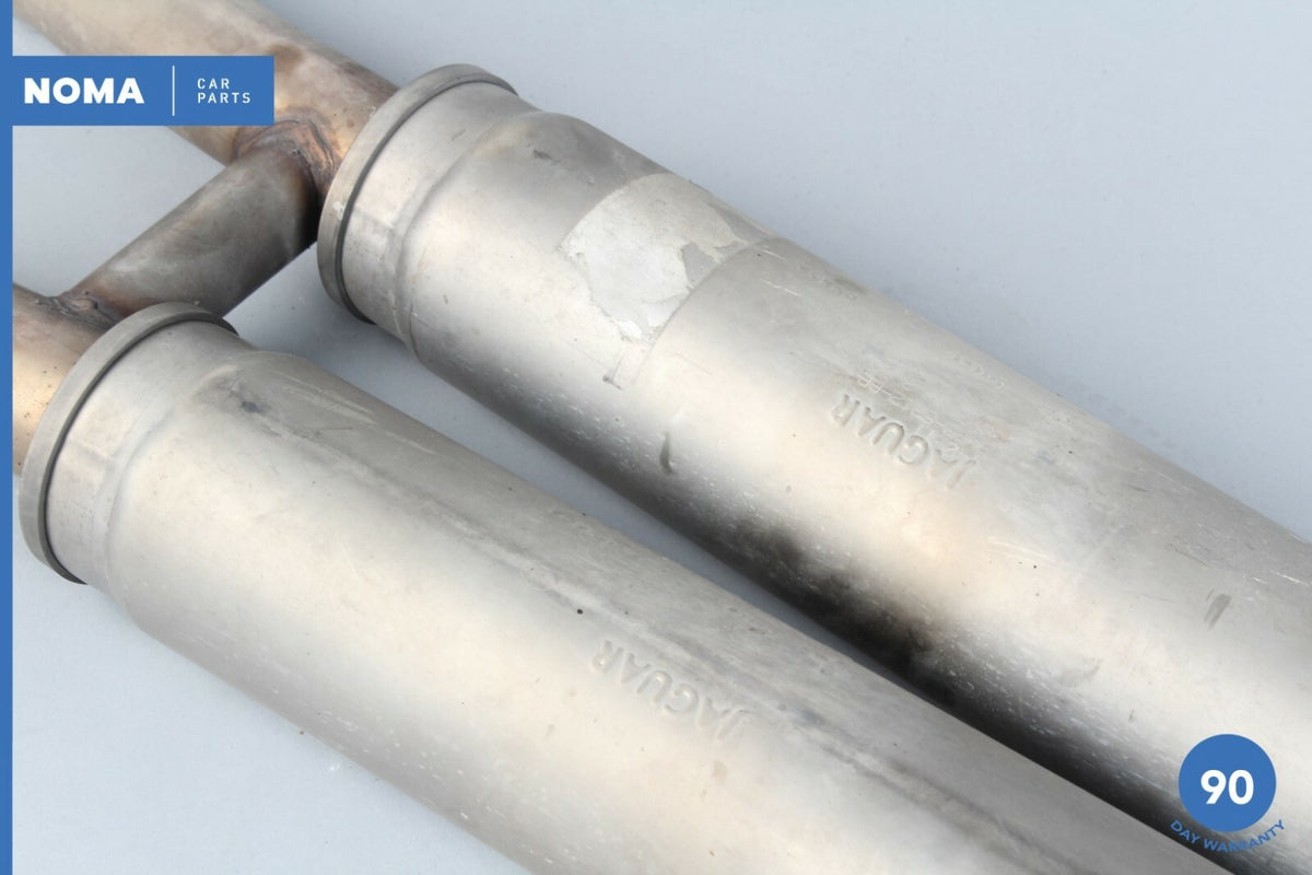 10-11 Jaguar XF X250 5.0L Rear Middle Center Exhaust Silencer Muffler Pipe OEM - photo 4