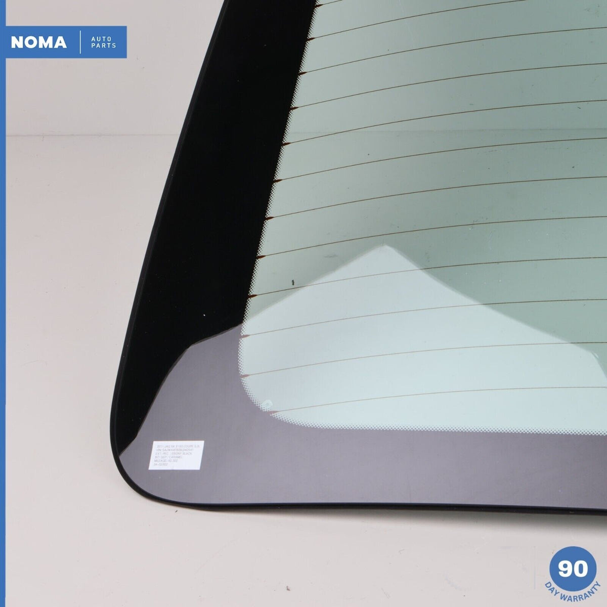 07-11 Jaguar X150 XK XKR Coupe Rear Back Windshield Window Glass 6W8342006AE OEM - photo 7