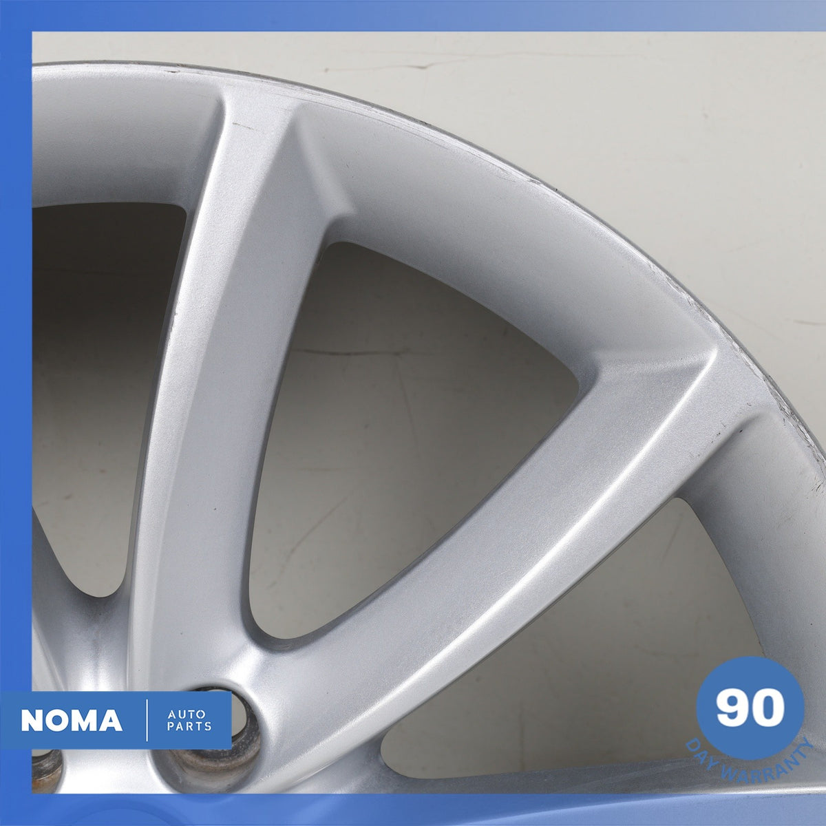 14-24 Jaguar X152 F-Type Propeller 8.5 x R19 19" Front Wheel Rim Silver OEM - photo 3
