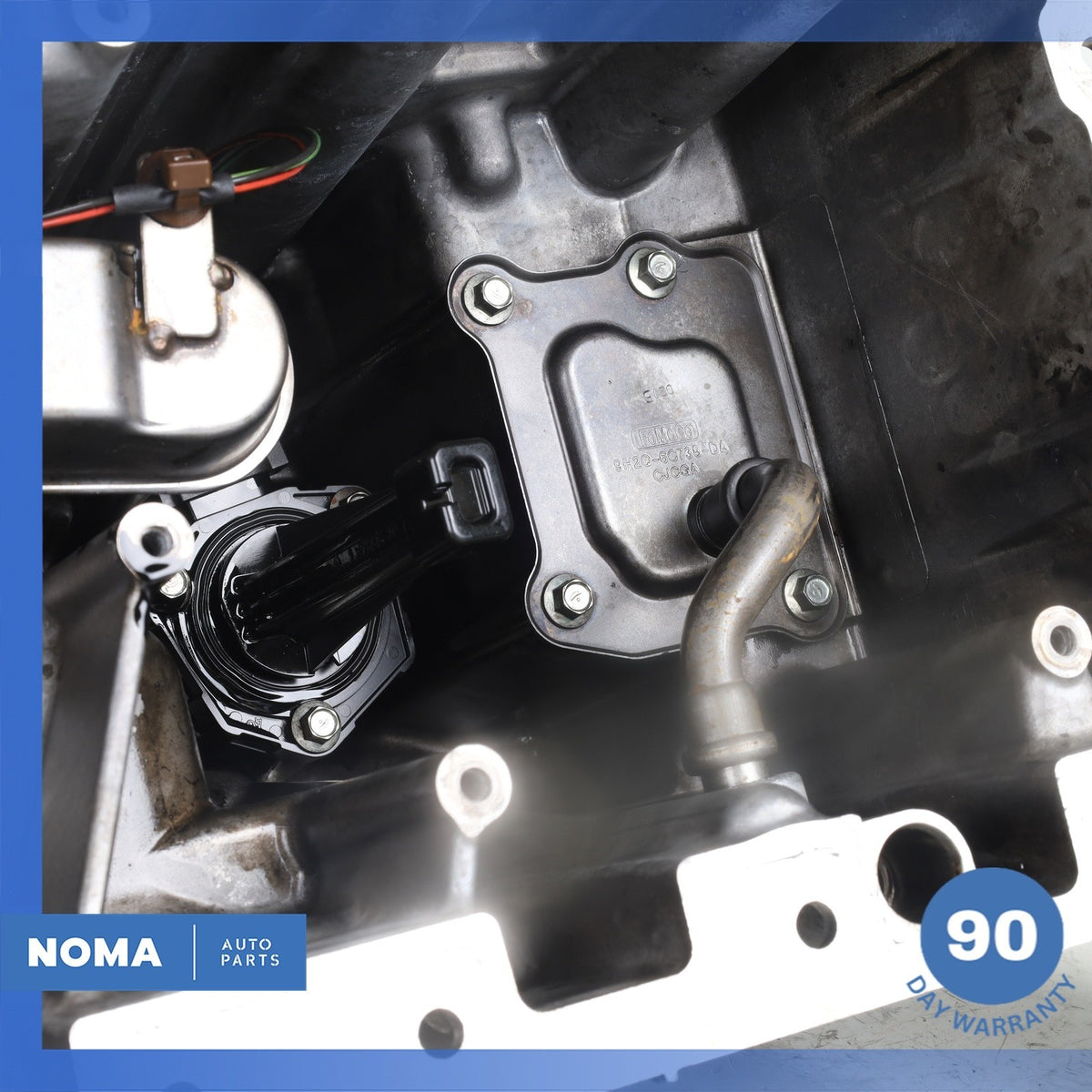 16-21 Range Rover Sport L494 306DT Diesel Engine Motor Lower Oil Sump Pan OEM - photo 22