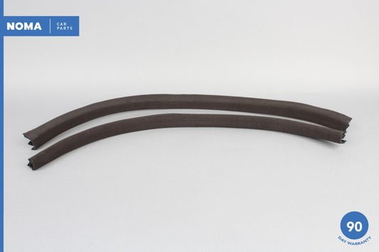 97-06 Jaguar XK8 X100 Right Passenger Side Door Window Weatherstrip Seal Set OEM - photo 1