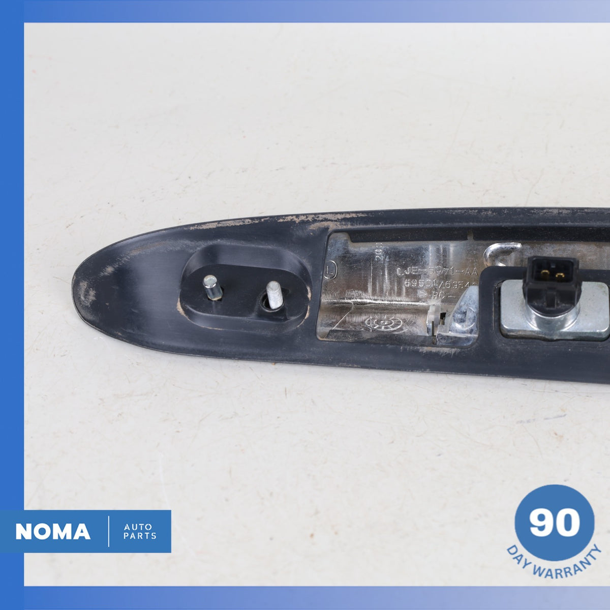 00-06 Jaguar X100 XK8 Rear Trunk Bezel License Plate Light Lamp Trim Chrome OEM - photo 15