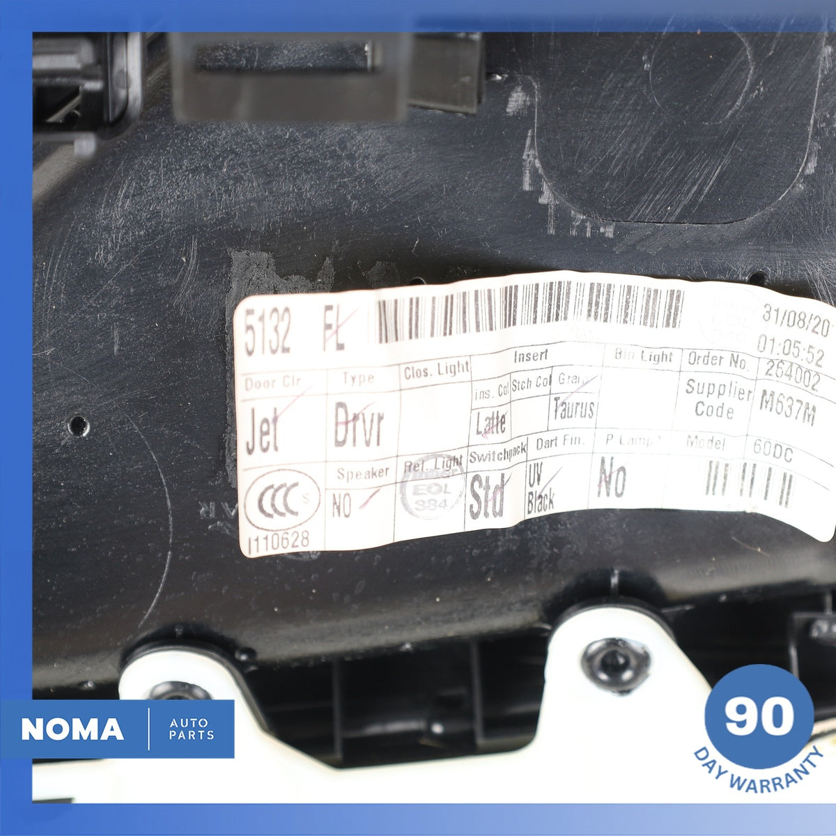 17-20 Jaguar X760 XE Front Left Driver Side Door Panel Trim GX7323943AA OEM - photo 17