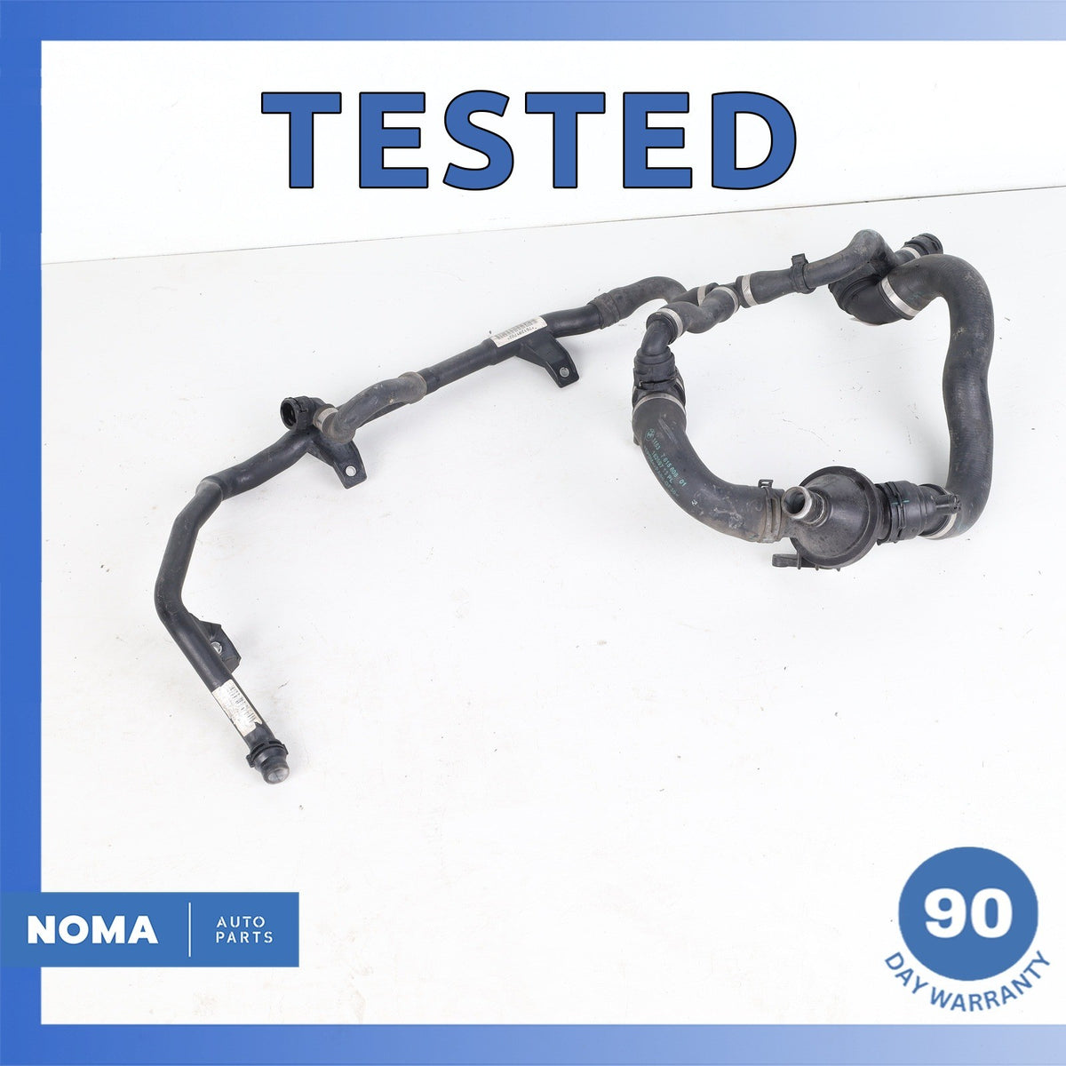 12-16 BMW E89 Z4 Engine Radiator Coolant Hose Set 17127612817 OEM - photo 1