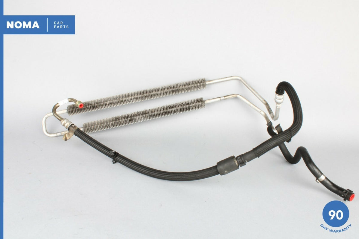 10-15 Jaguar XJ XJL X351 Power Steering Oil Fluid Cooler w/ Hose 8W833L602AB OEM - photo 5