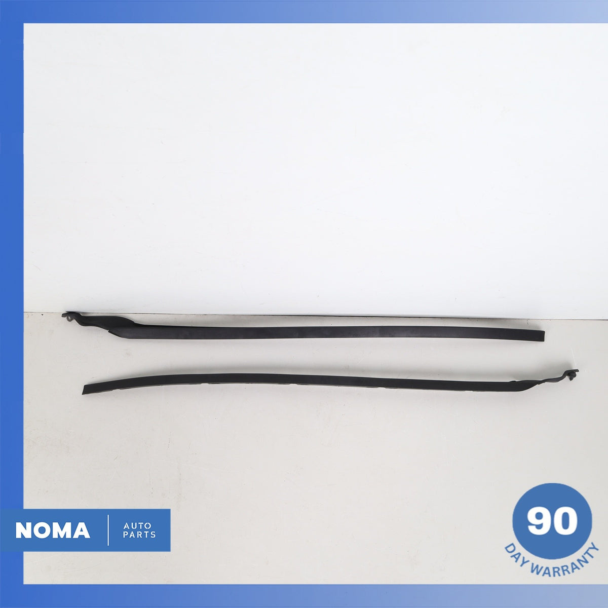 17-20 Jaguar X760 XE Right & Left A Pillar Exterior Windshield Molding Set OEM - photo 1