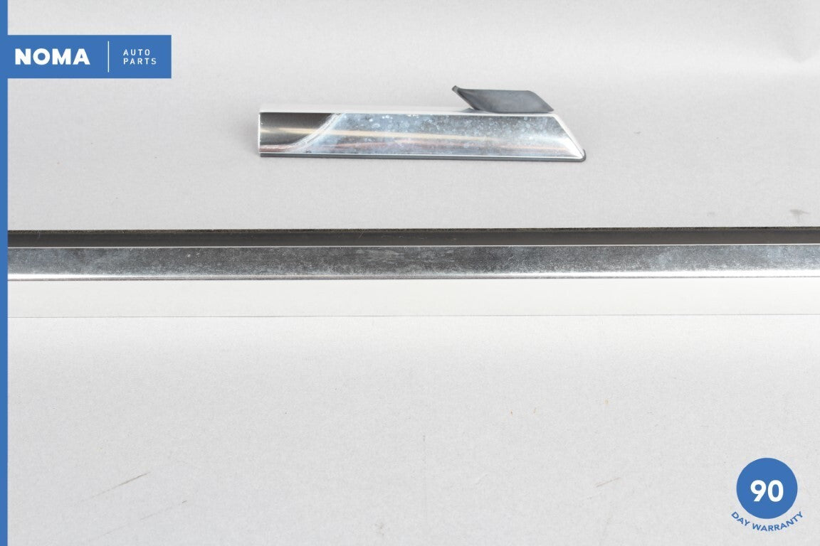 10-18 Jaguar XJ XJL X351 Front Right Door Exterior Window Molding Set Chrome OEM - photo 3