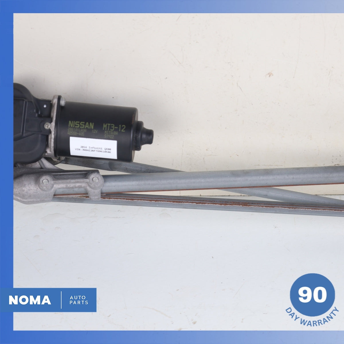 Infiniti Z62 QX80 Front Windshield Wiper Motor Linkage Arm 288001LA0A OEM - photo 3