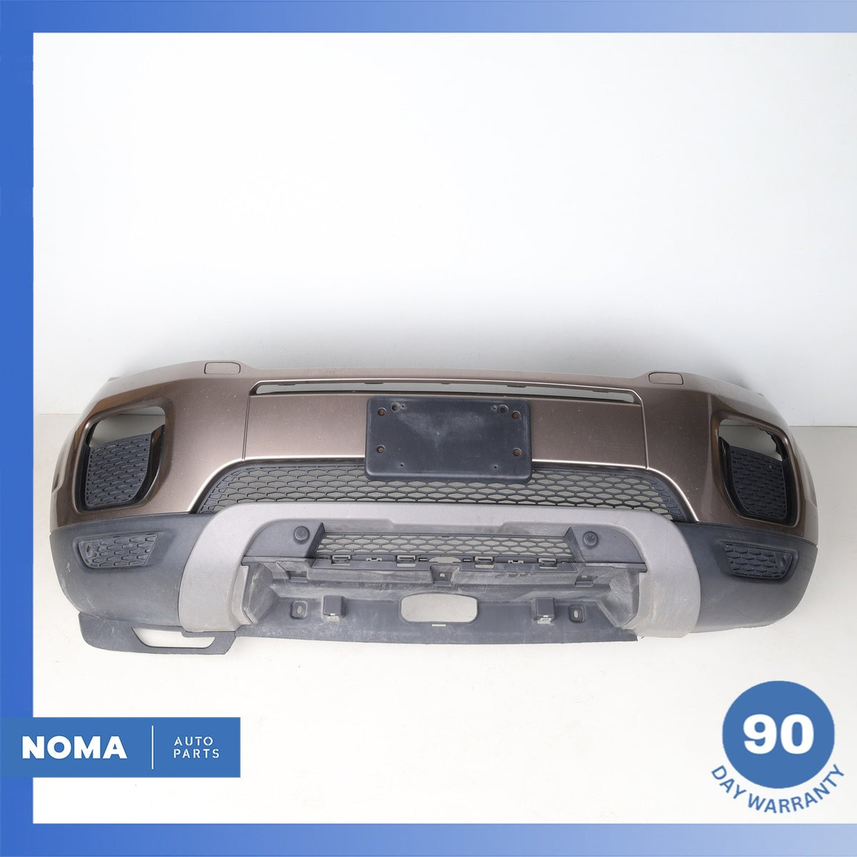 16-19 LR Range Rover Evoque L538 Front Bumper Cover Panel Assembly Brown OEM - photo 1