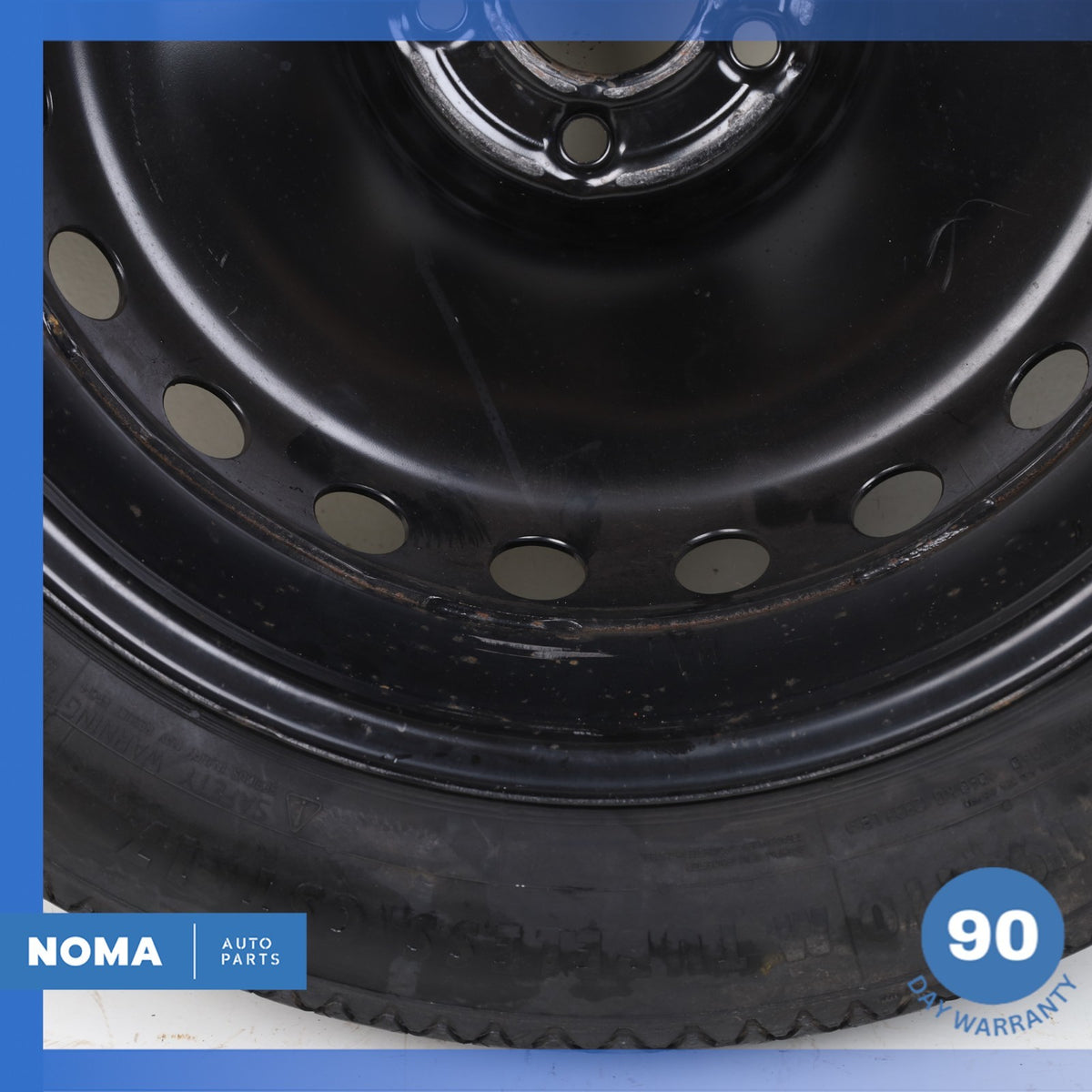 00-06 Jaguar X100 XKR XK8 Emergency Spare Tire Wheel Donut Rim 145 80 18" OEM - photo 15
