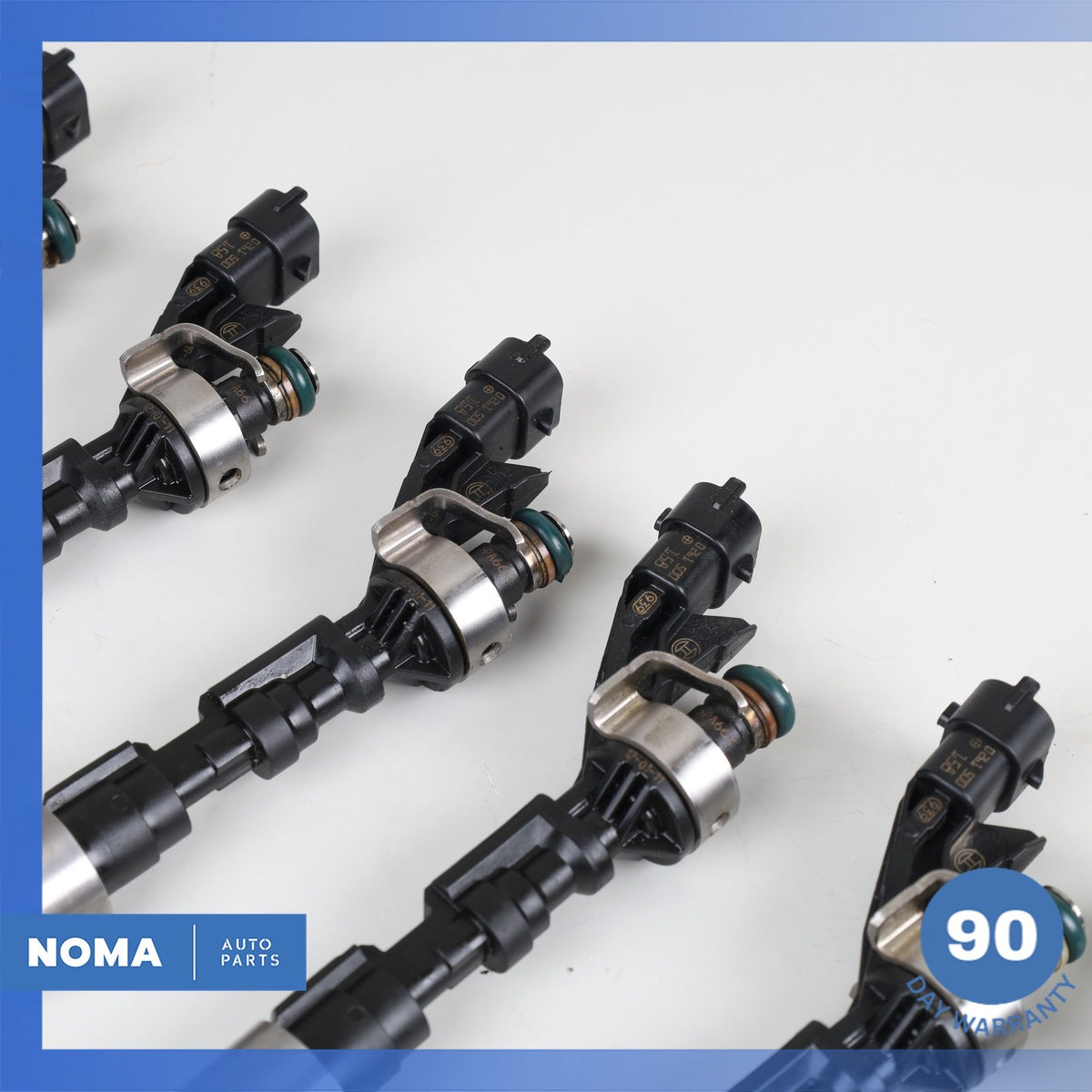 13-21 Jaguar X351 XJ F-Pace XF RR L494  3.0 AJ126S Fuel Injector Set OEM - photo 5