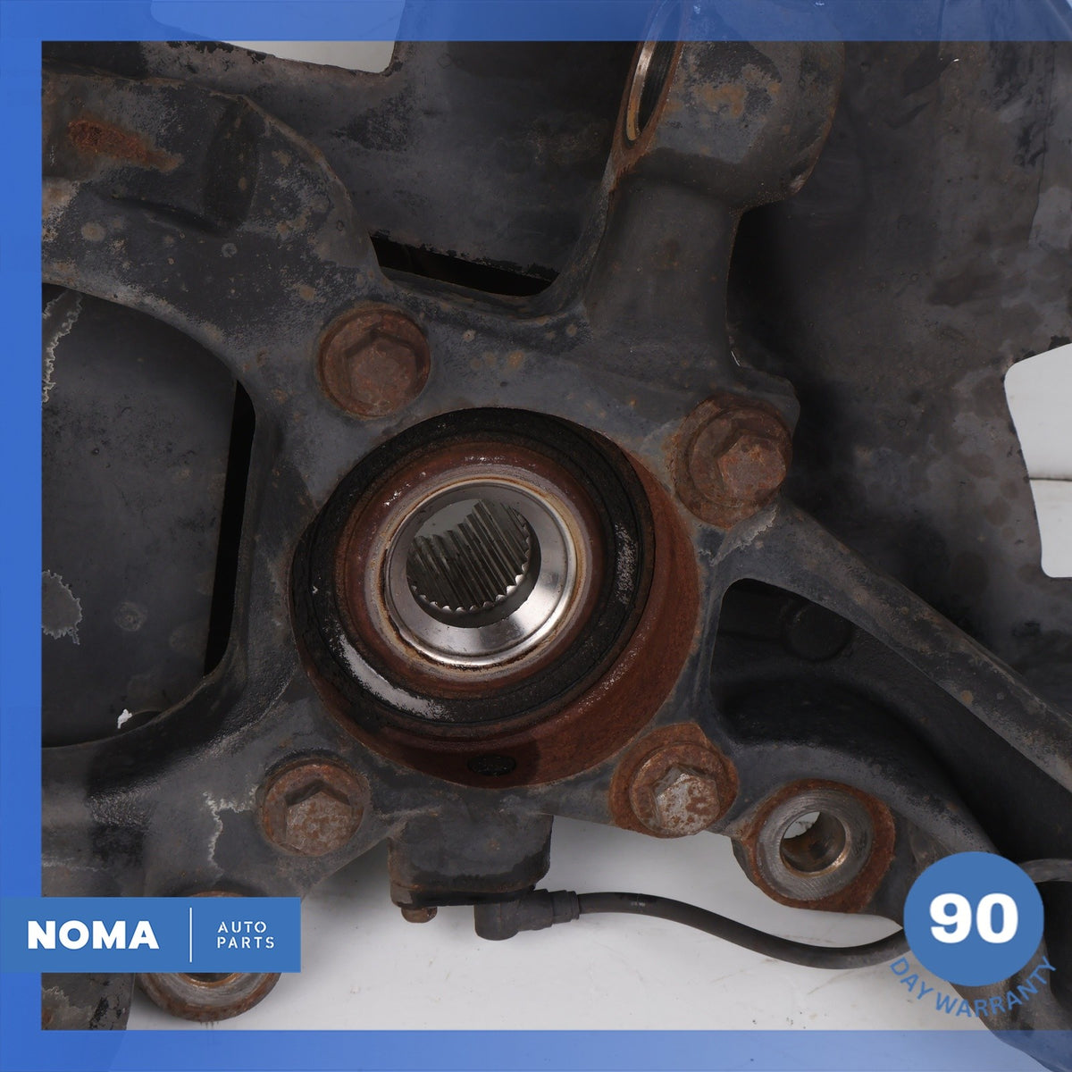 06-13 LR Range Rover Sport L320 Front Right Passenger Spindle Knuckle Hub OEM - photo 12