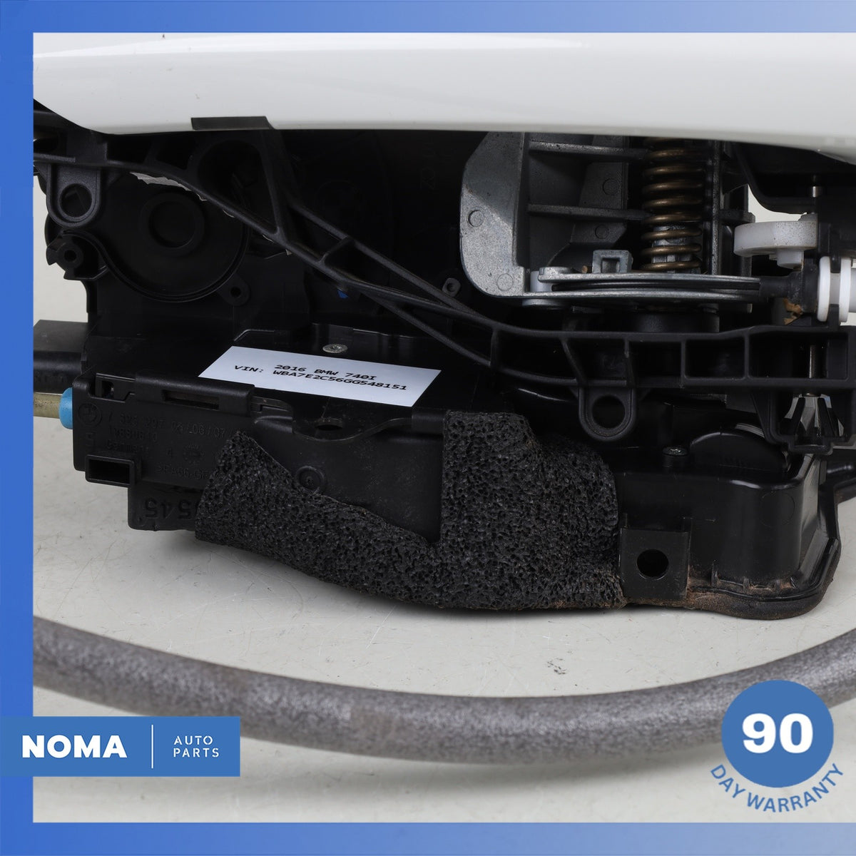 16-19 BMW G12 740i 750i Rear Left Door Lock Actuator w/ Soft Close OEM 76k - photo 5